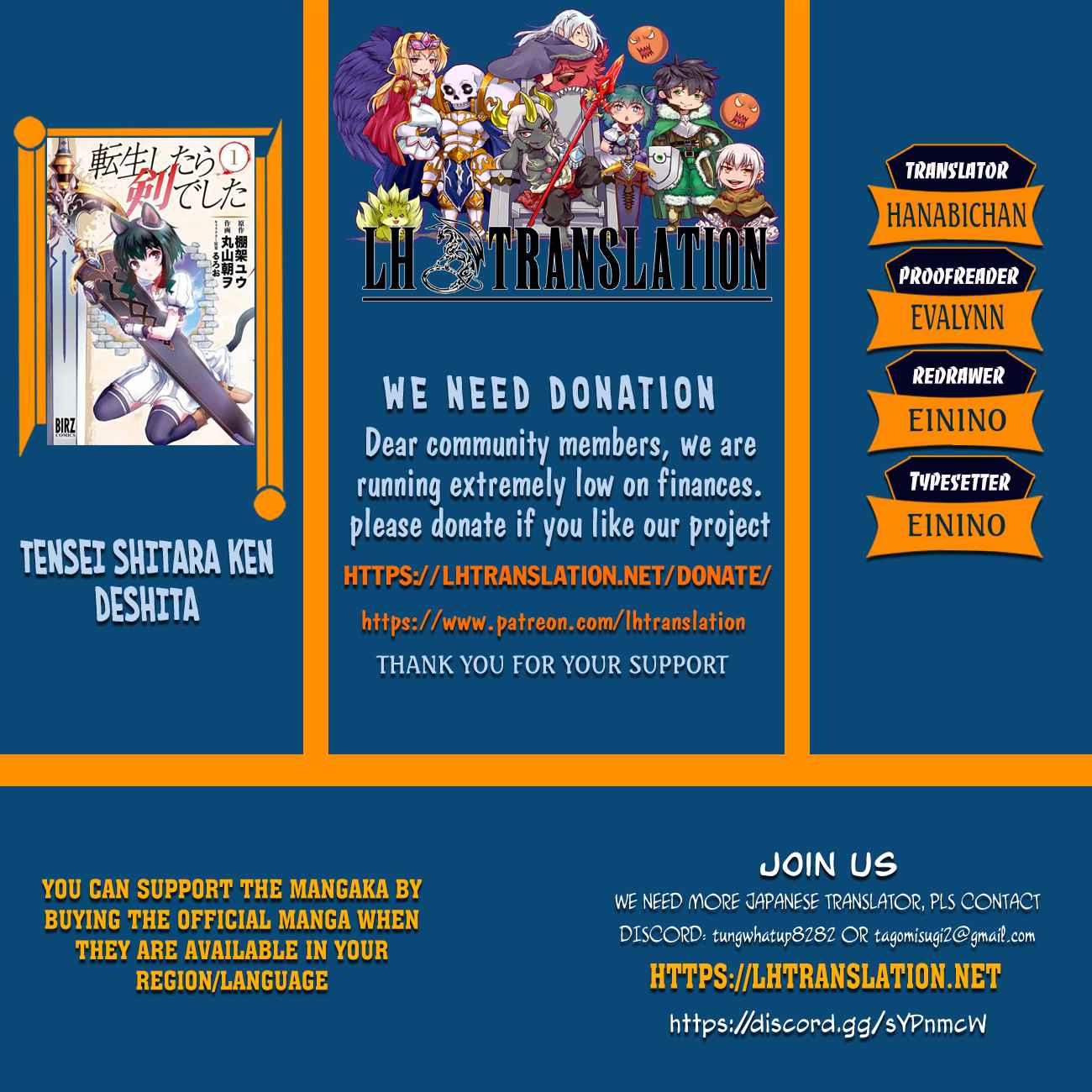 Tensei shitara Ken deshita Chap 34 - Next Chap 35