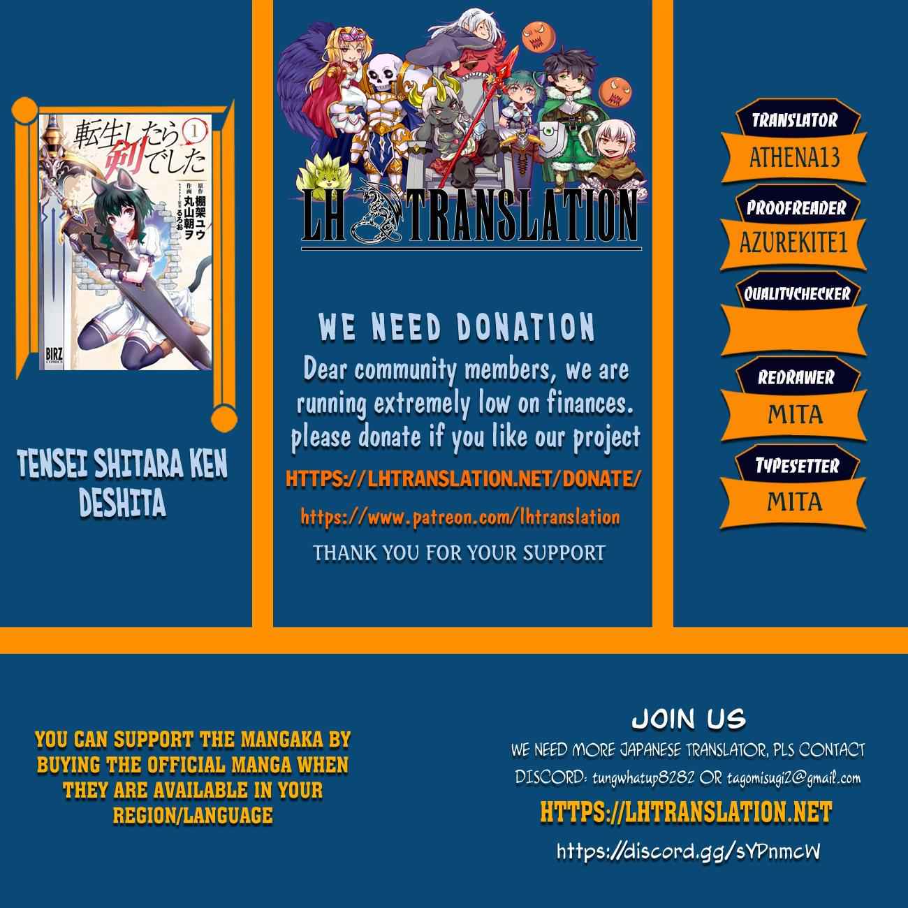 Tensei shitara Ken deshita Chap 38 - Next Chap 39