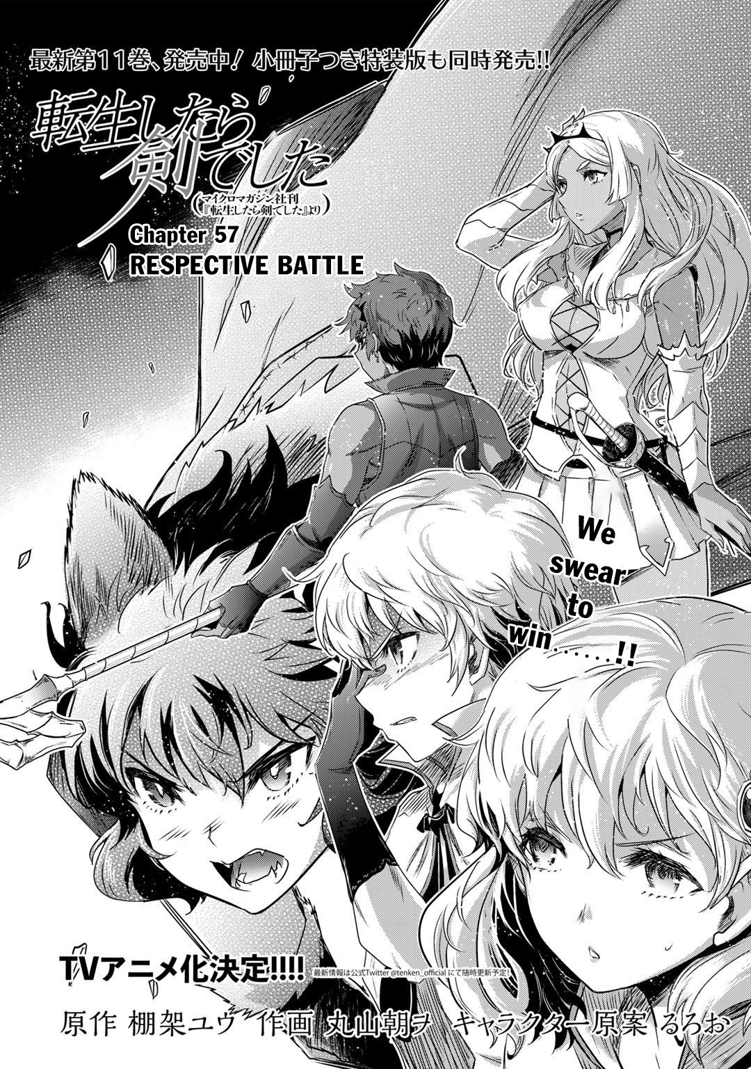 Tensei shitara Ken deshita Chap 57 - Next Chap 58