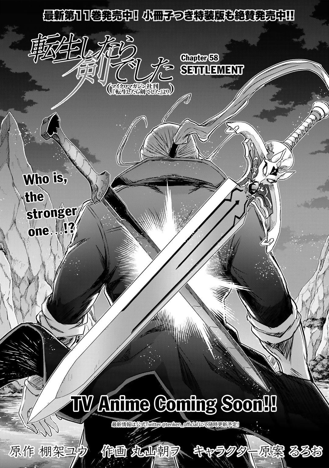 Tensei shitara Ken deshita Chap 58 - Next Chap 59