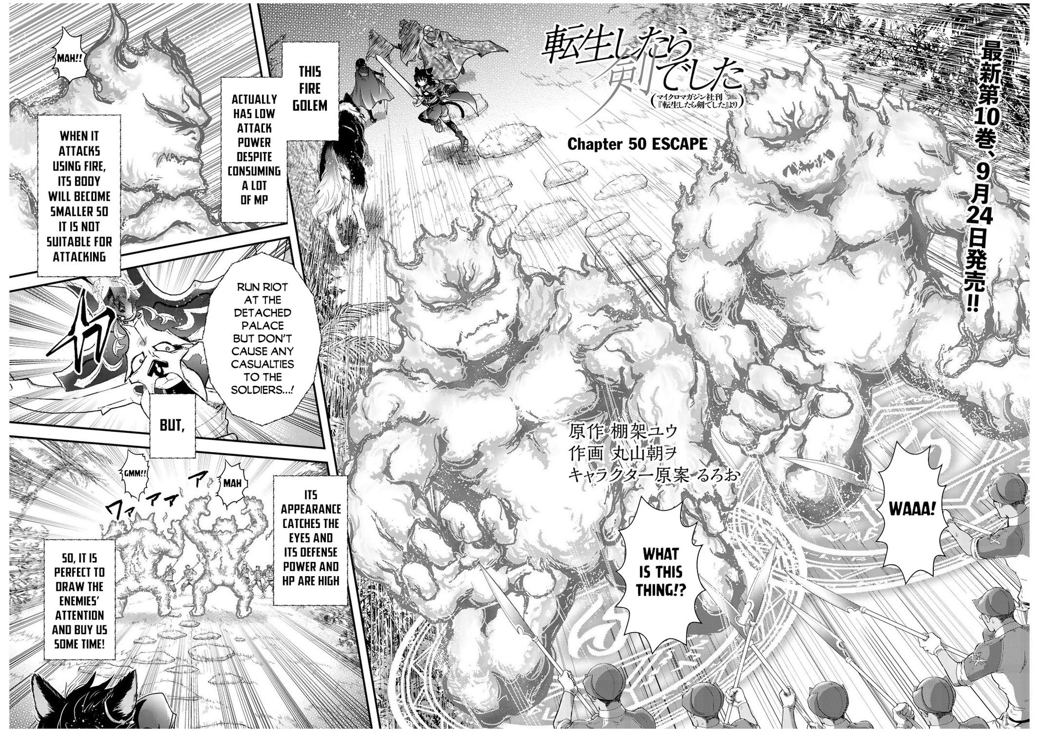 Tensei shitara Ken deshita Chap 50 - Next Chap 51