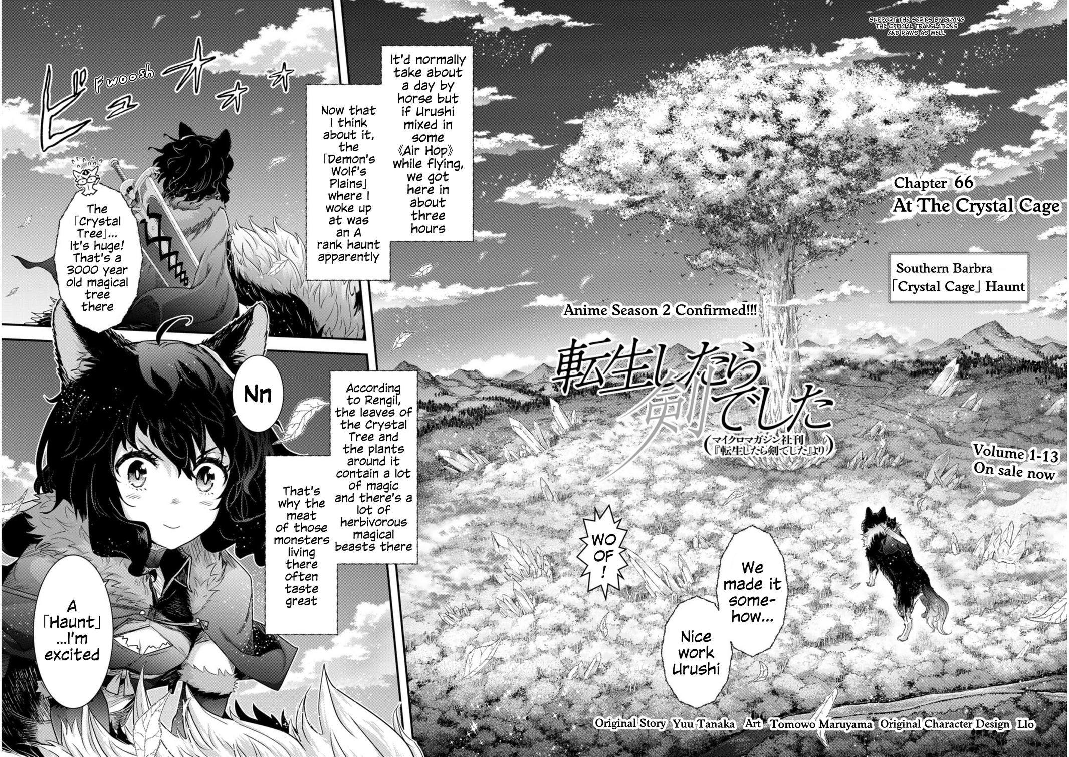Tensei shitara Ken deshita Chap 66 - Next Chap 67