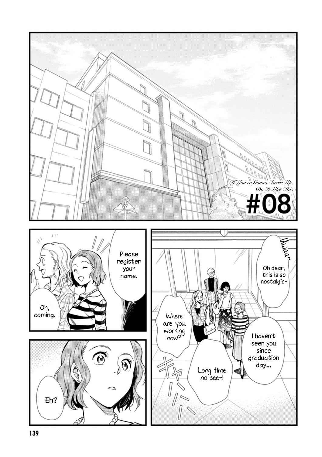 If You're Gonna Dress up, Do It Like This Chap 8 - Next Chap 9