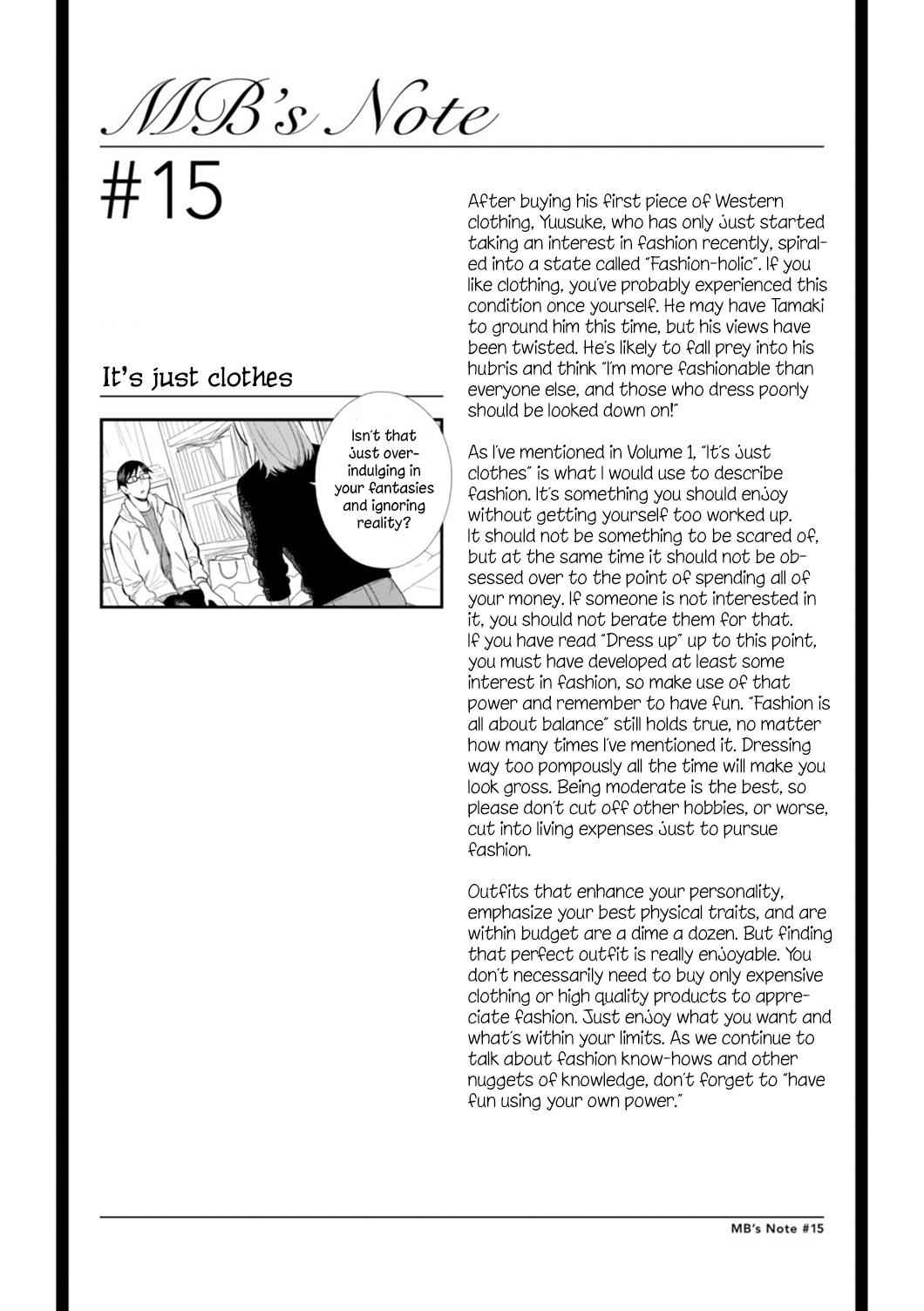 If You're Gonna Dress up, Do It Like This Chap 15 - Next Chap 16