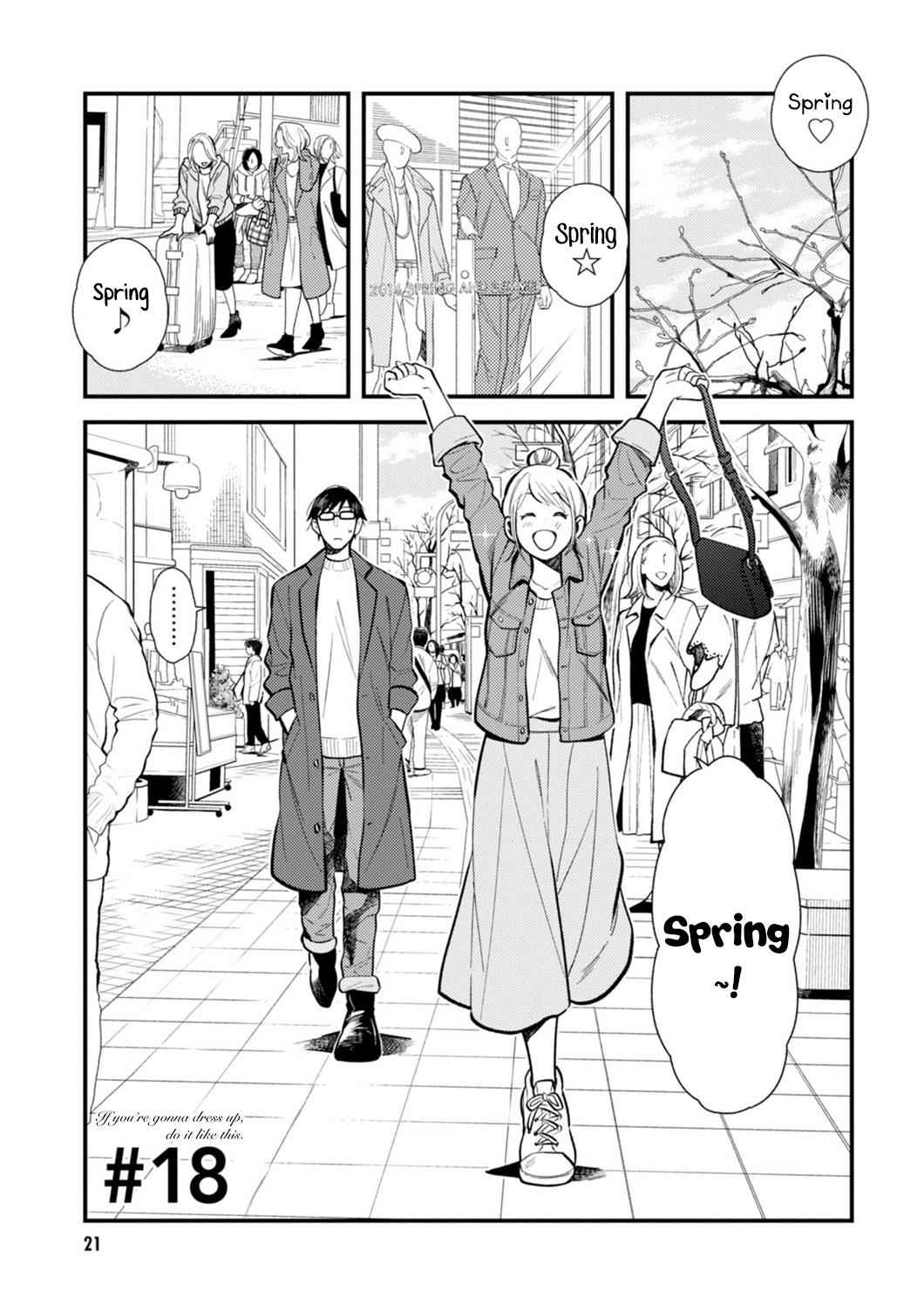 If You're Gonna Dress up, Do It Like This Chap 18 - Next Chap 19