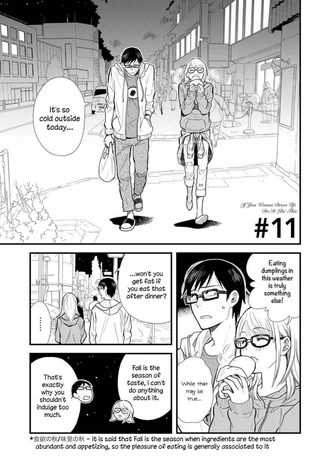 If You're Gonna Dress up, Do It Like This Chap 11 - Next Chap 12