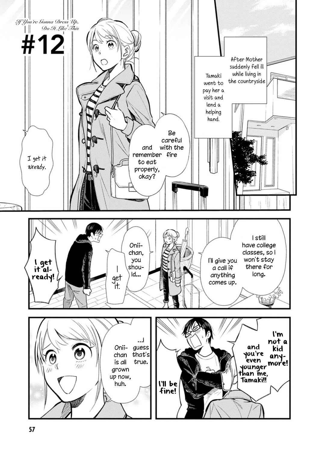 If You're Gonna Dress up, Do It Like This Chap 12 - Next Chap 13