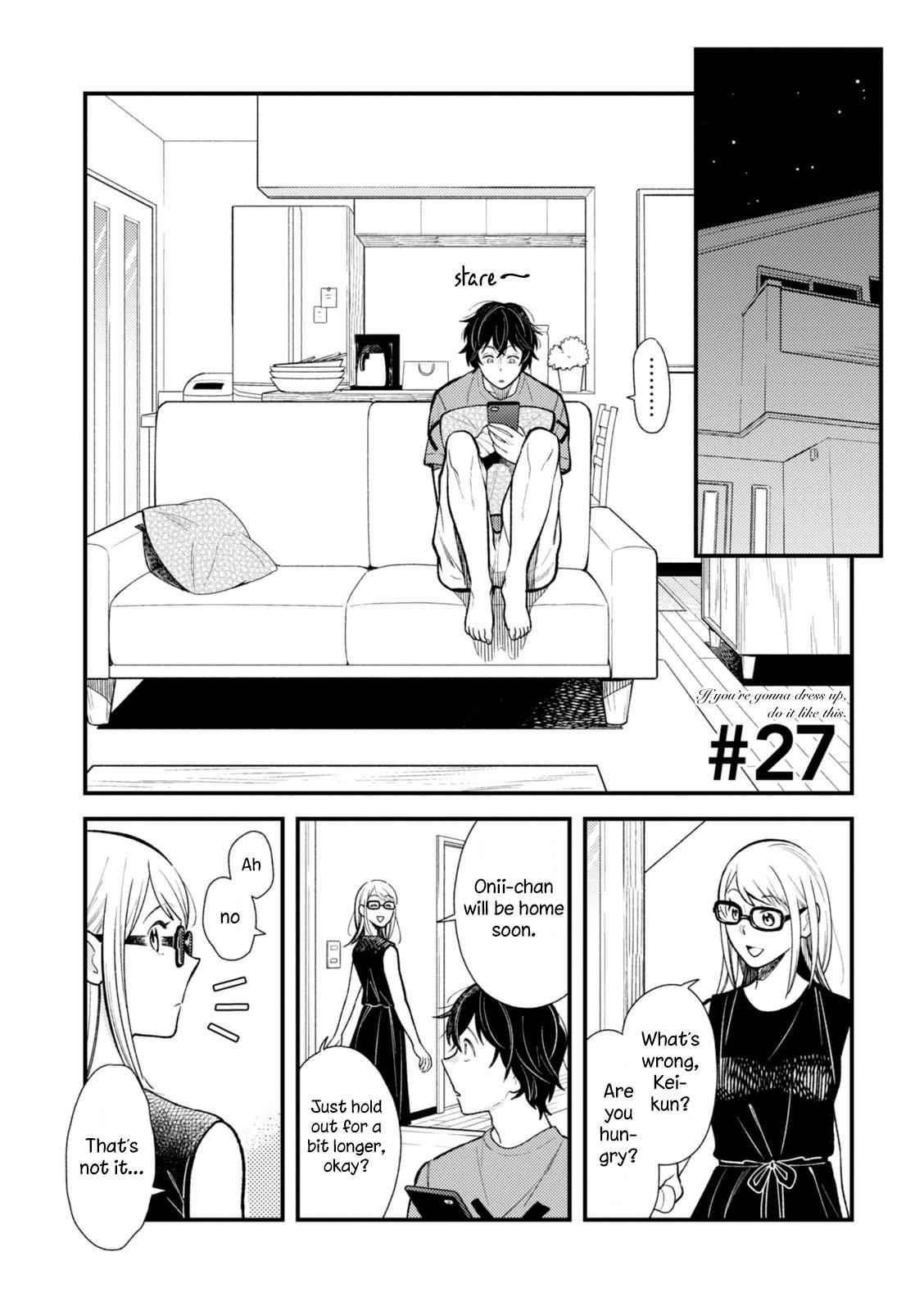 If You're Gonna Dress up, Do It Like This Chap 27 - Next Chap 28