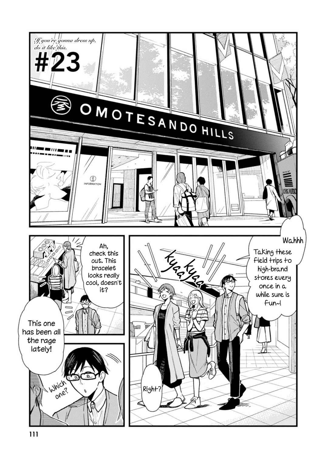 If You're Gonna Dress up, Do It Like This Chap 23 - Next Chap 24