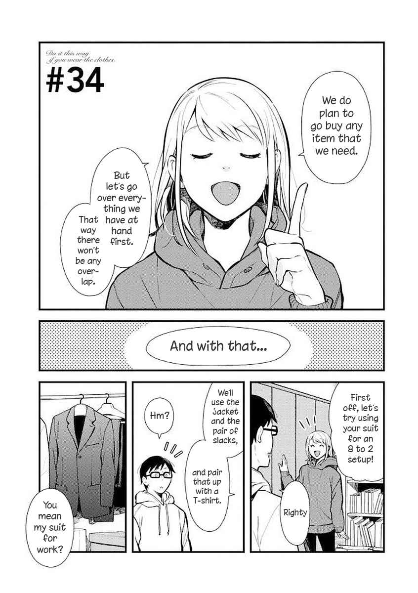If You're Gonna Dress up, Do It Like This Chap 34 - Next Chap 35