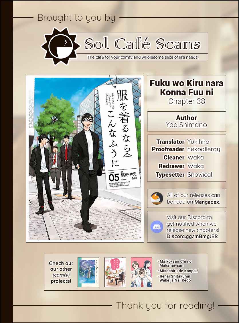 If You're Gonna Dress up, Do It Like This Chap 38 - Next Chap 39