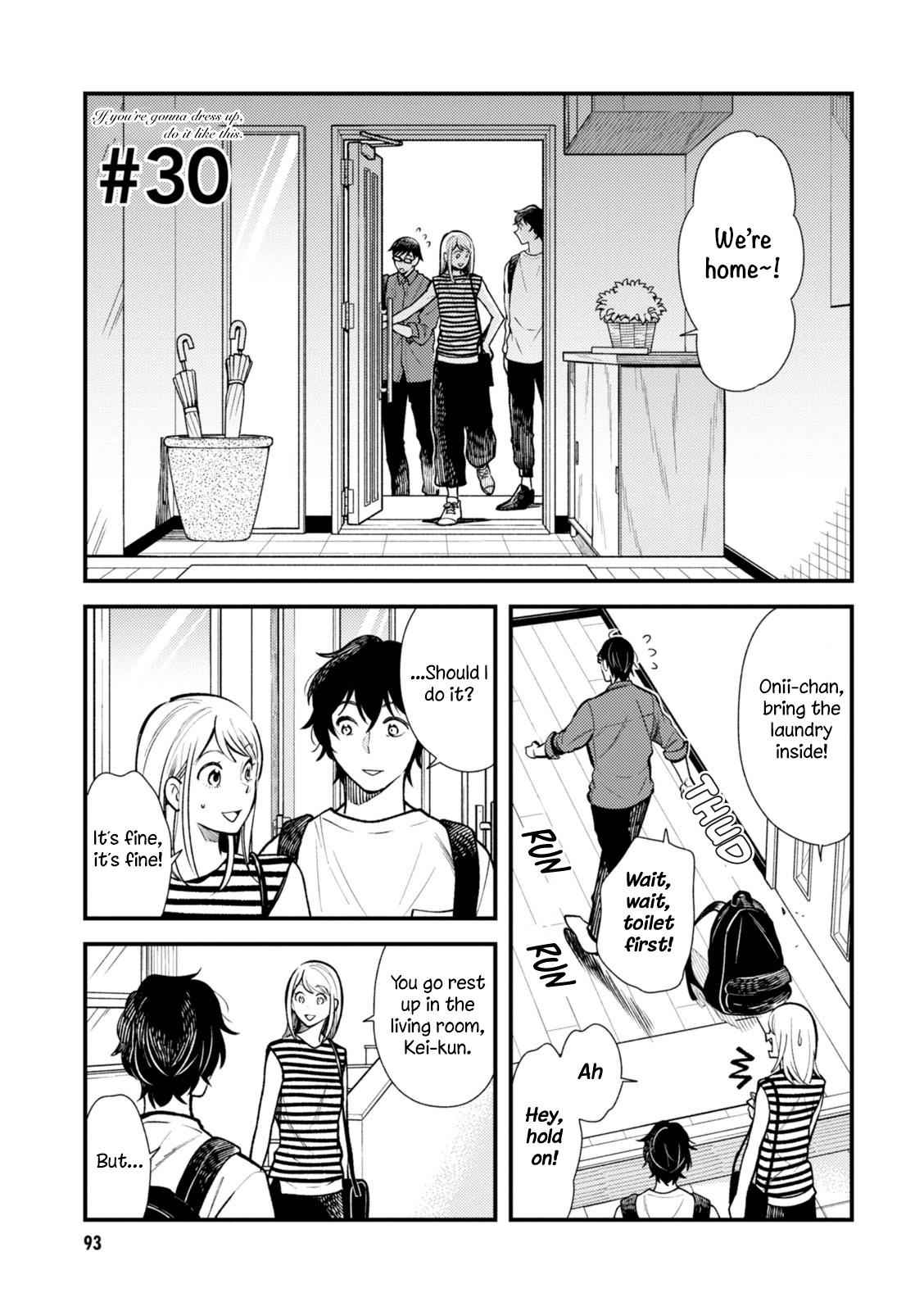 If You're Gonna Dress up, Do It Like This Chap 30 - Next Chap 31