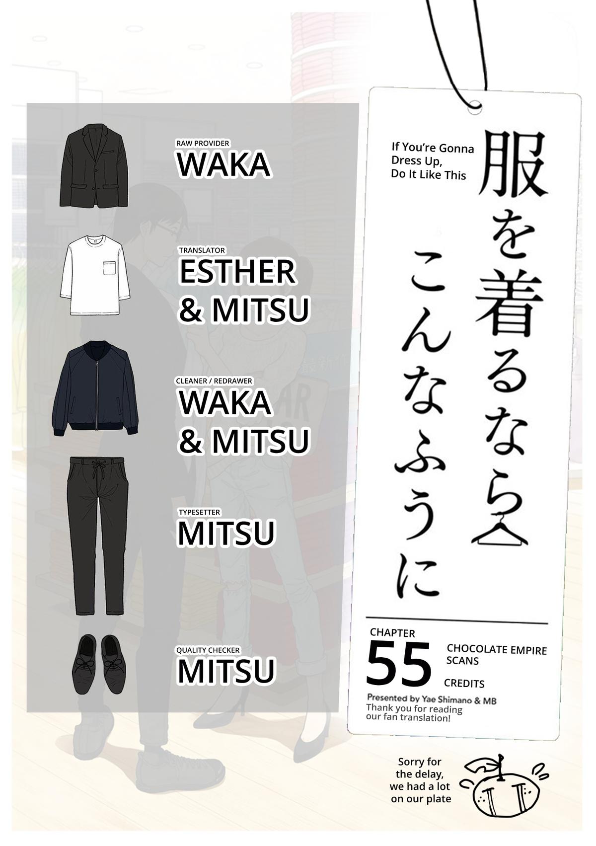 If You're Gonna Dress up, Do It Like This Chap 55 - Next Chap 56