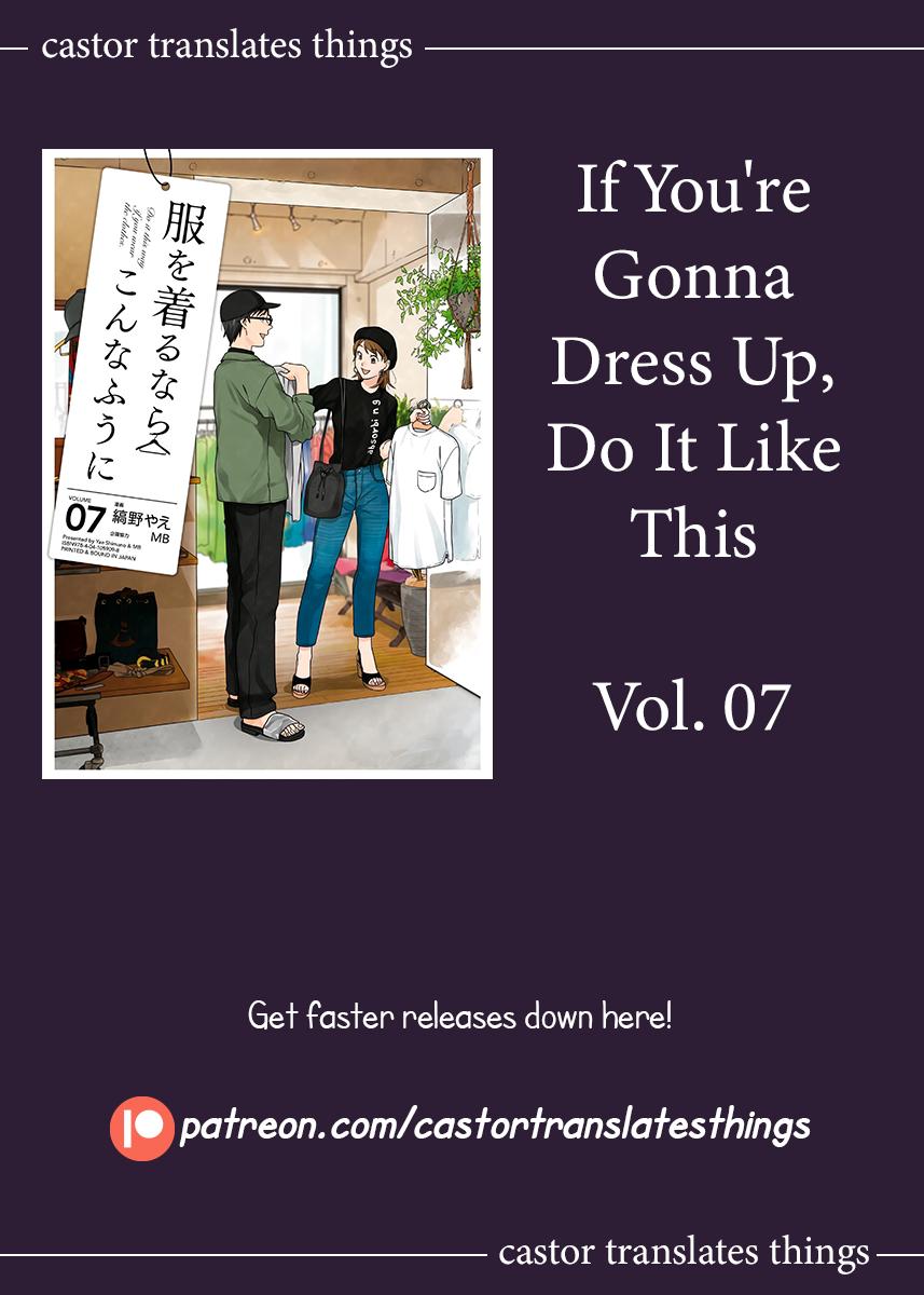 If You're Gonna Dress up, Do It Like This Chap 50 - Next Chap 51