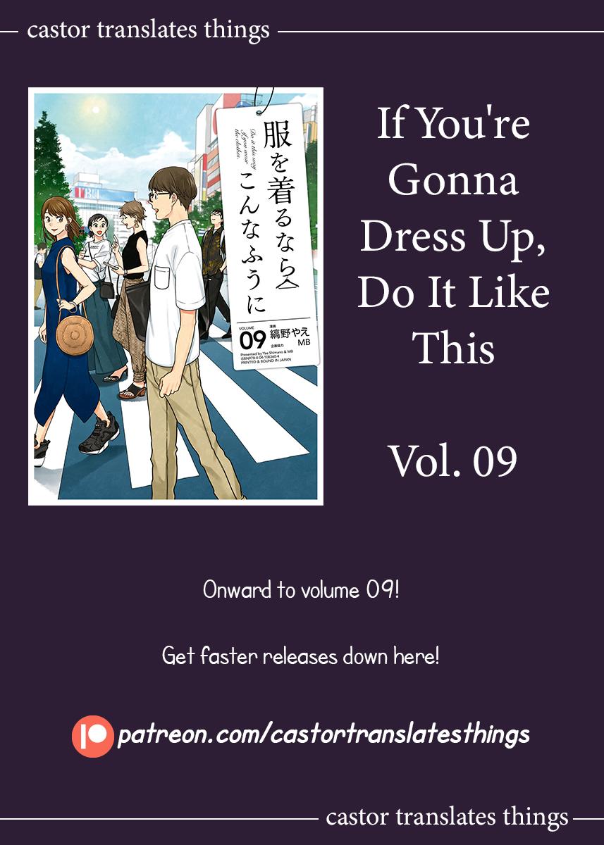 If You're Gonna Dress up, Do It Like This Chap 67 - Next Chap 68