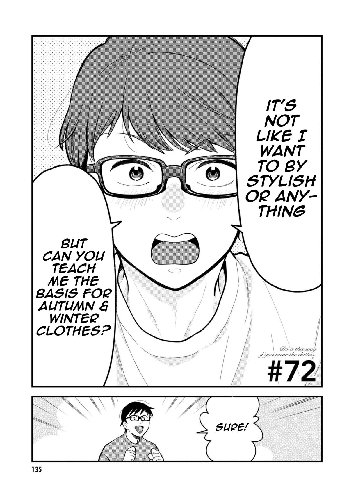 If You're Gonna Dress up, Do It Like This Chap 72 - Next Chap 73