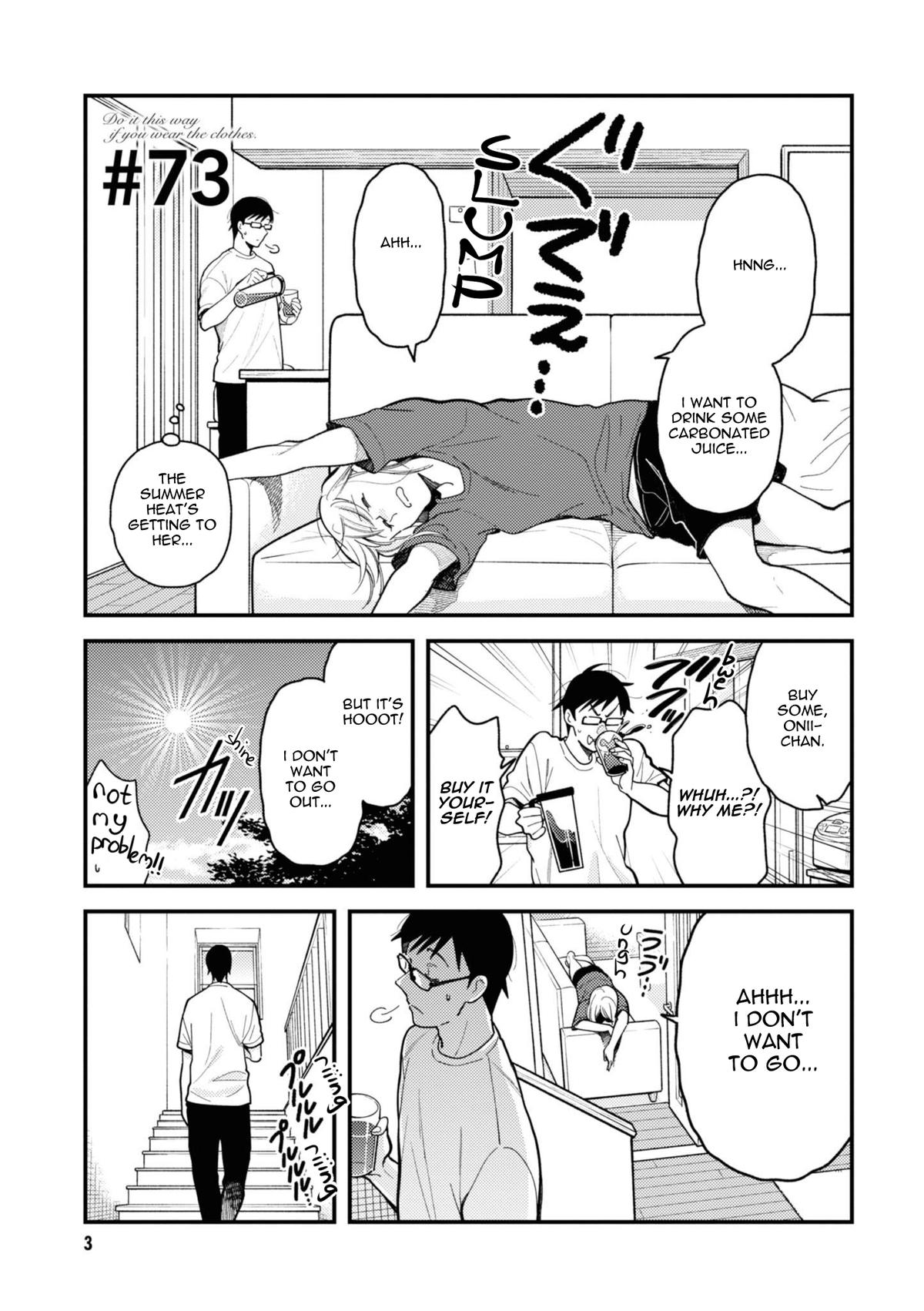 If You're Gonna Dress up, Do It Like This Chap 73 - Next Chap 74