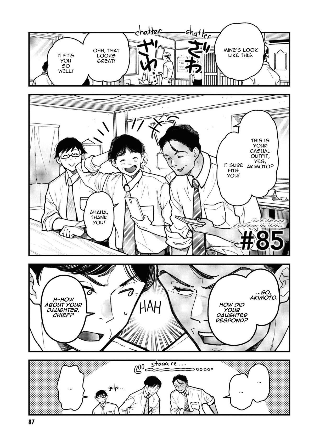 If You're Gonna Dress up, Do It Like This Chap 85 - Next Chap 86