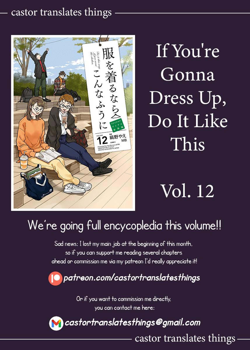 If You're Gonna Dress up, Do It Like This Chap 90 - Next Chap 91