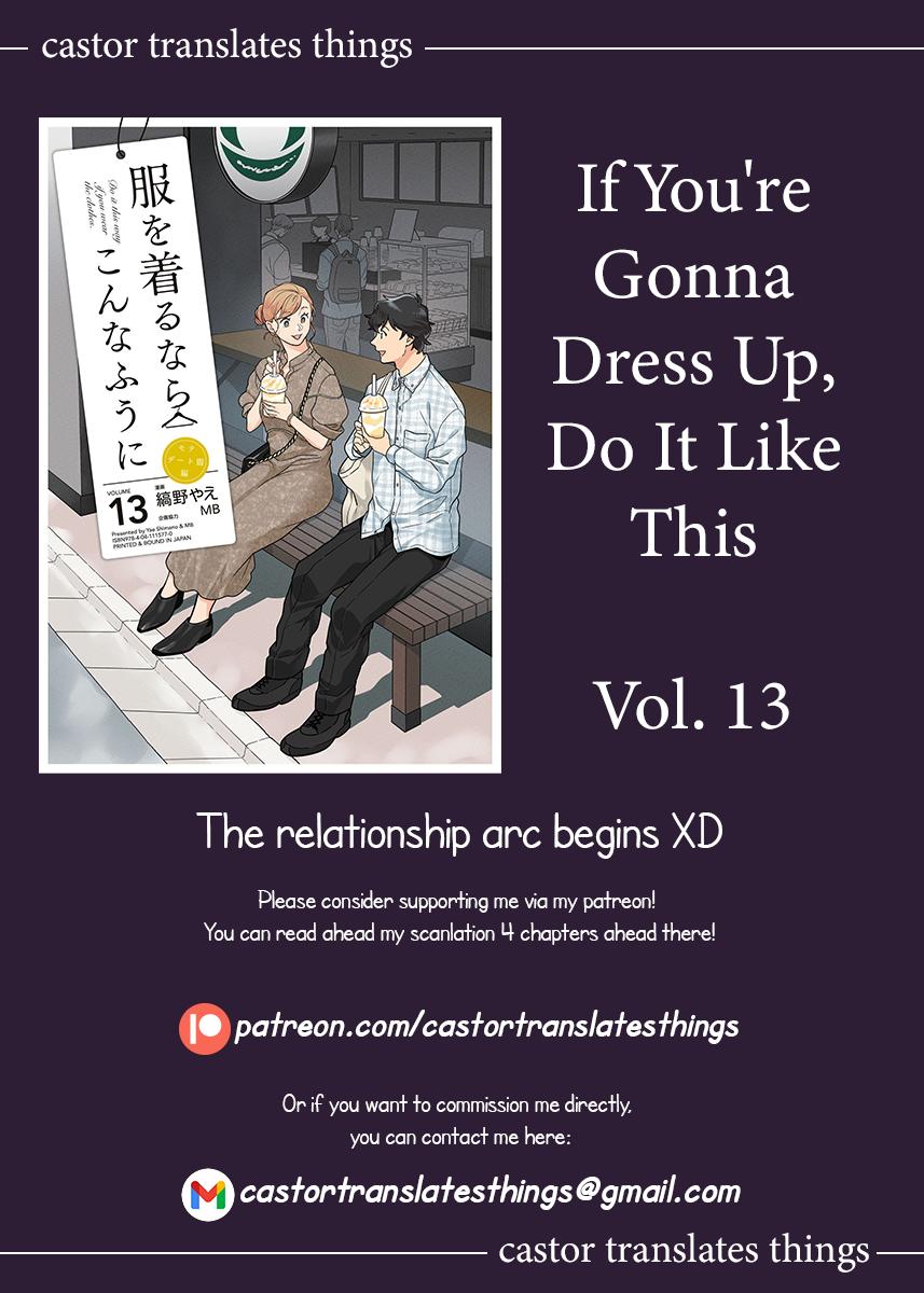 If You're Gonna Dress up, Do It Like This Chap 100 - Next Chap 101
