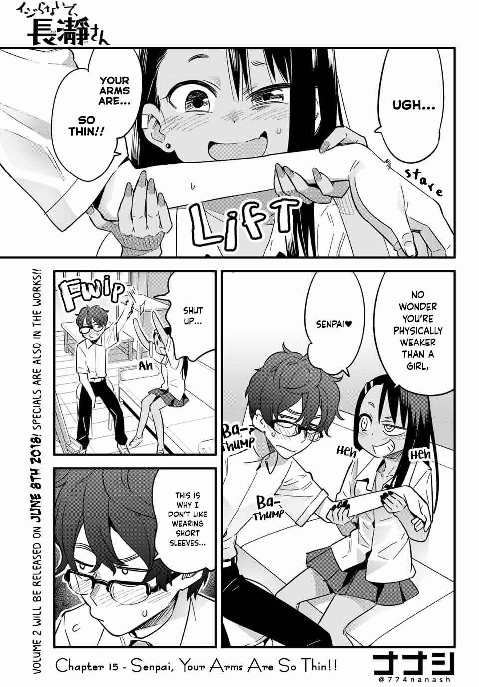 Don't Toy With Me, Miss Nagatoro Chap 15 - Next Chap 16