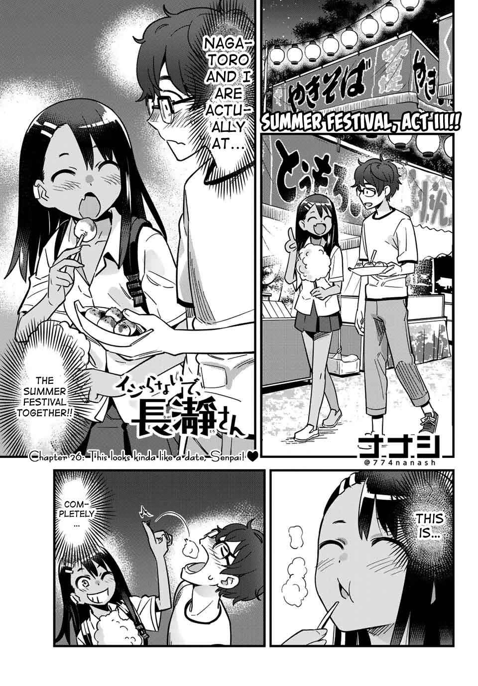 Don't Toy With Me, Miss Nagatoro Chap 26 - Next Chap 27