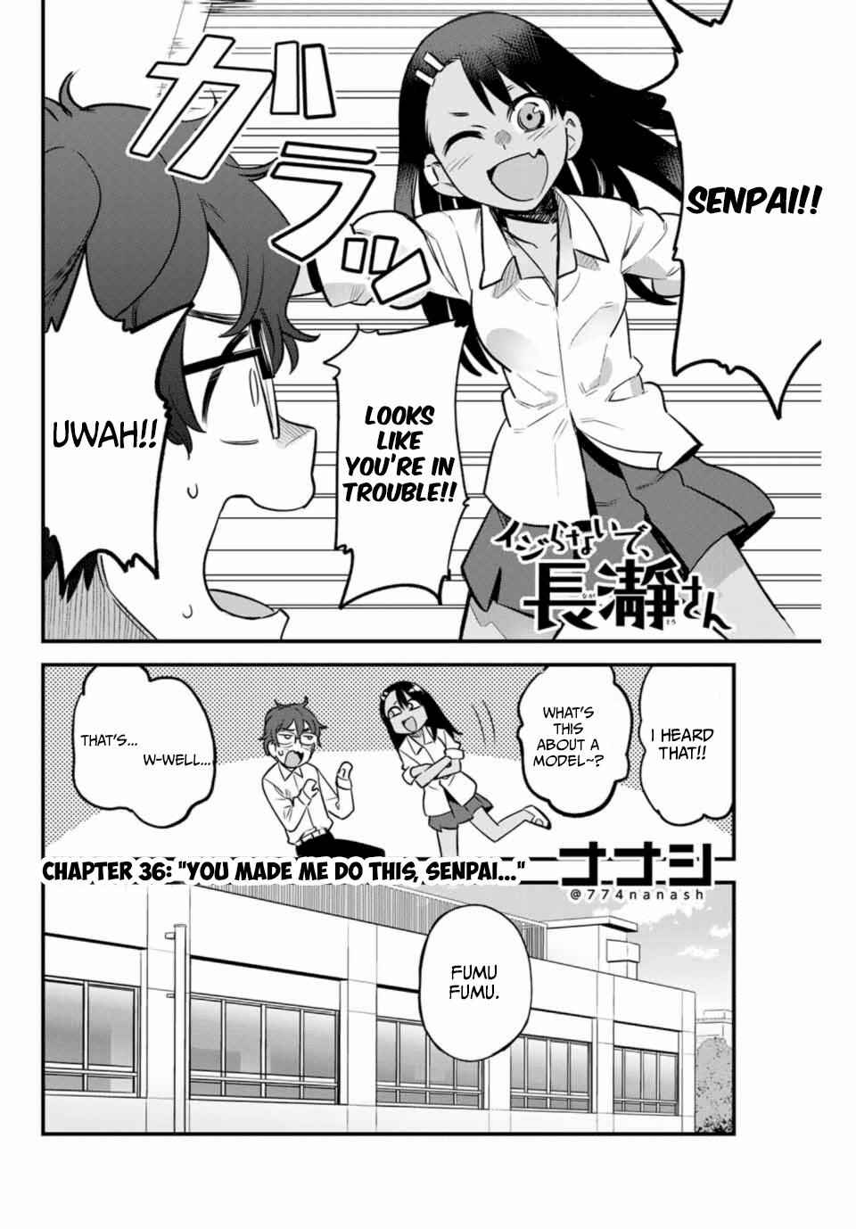 Don't Toy With Me, Miss Nagatoro Chap 36 - Next Chap 37