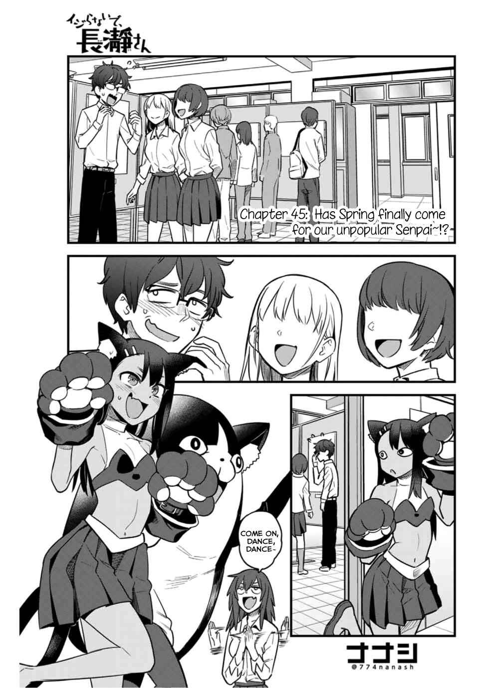 Don't Toy With Me, Miss Nagatoro Chap 45 - Next Chap 46