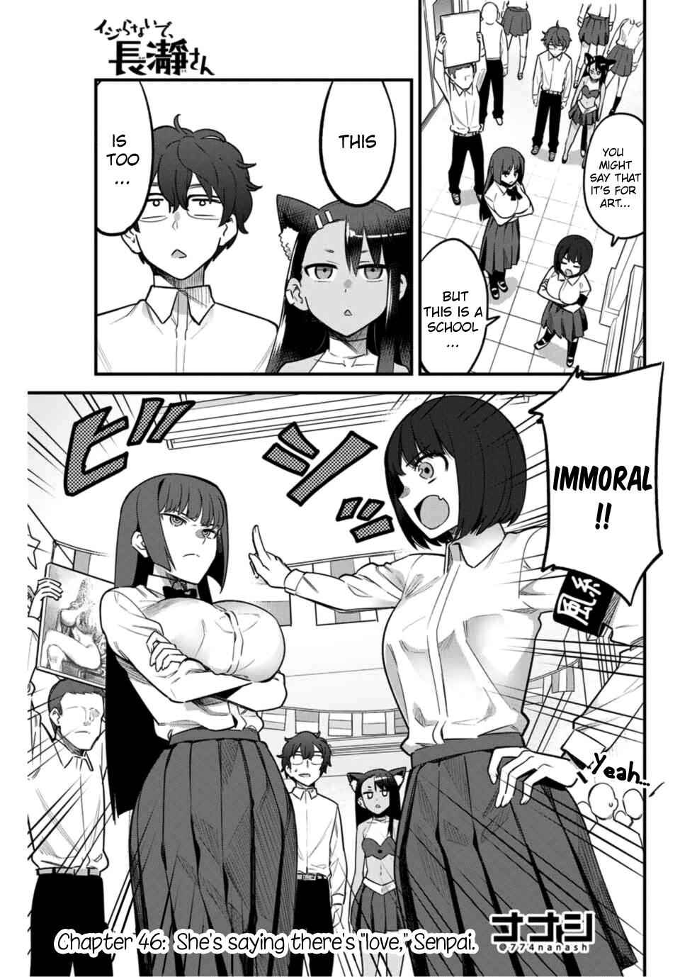 Don't Toy With Me, Miss Nagatoro Chap 46 - Next Chap 47