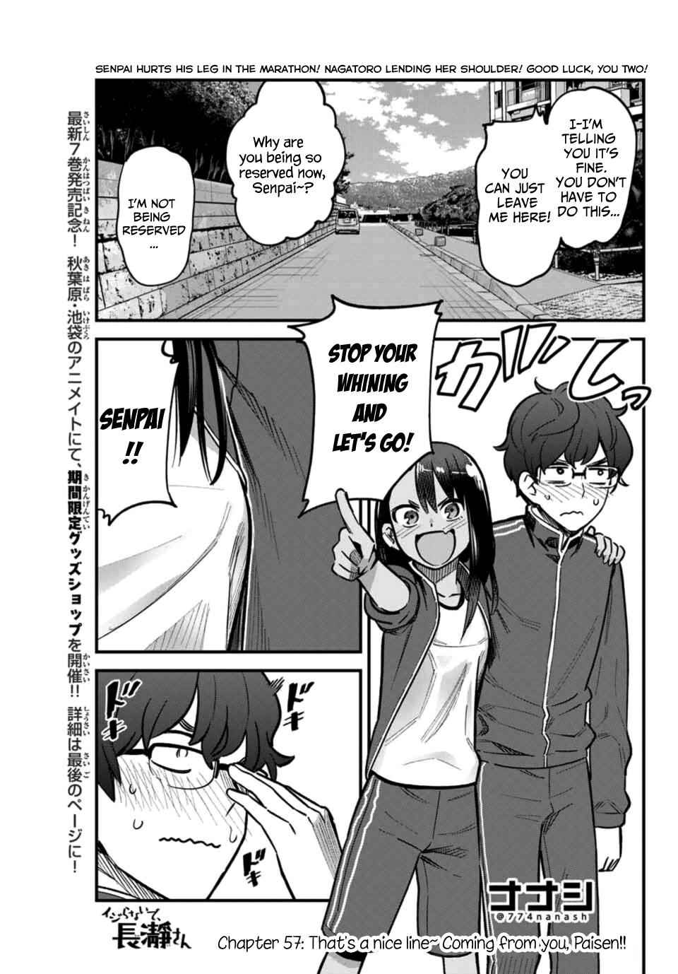 Don't Toy With Me, Miss Nagatoro Chap 57 - Next Chap 58