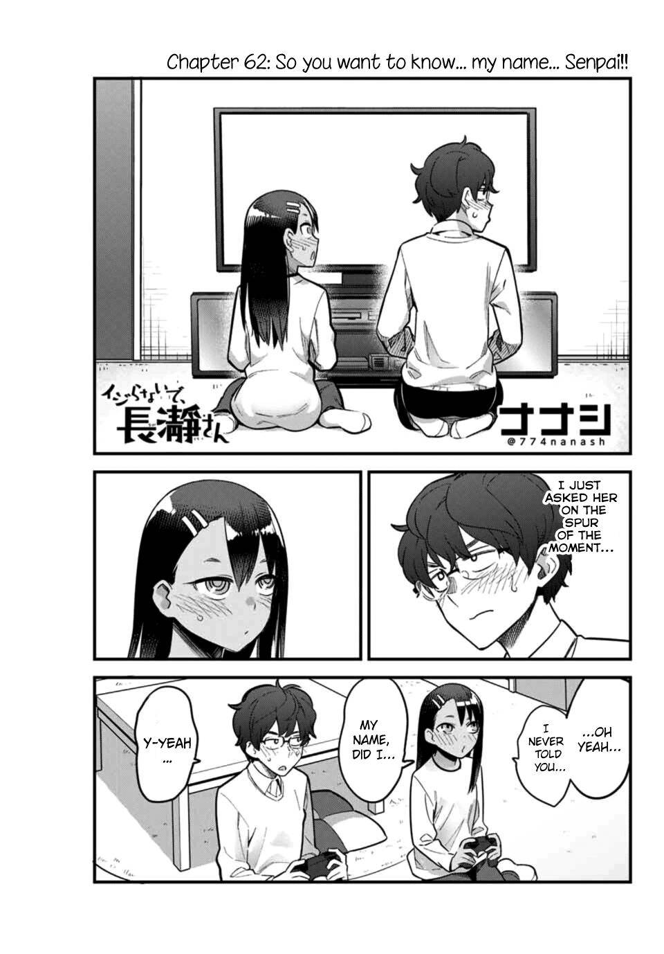 Don't Toy With Me, Miss Nagatoro Chap 62 - Next Chap 63