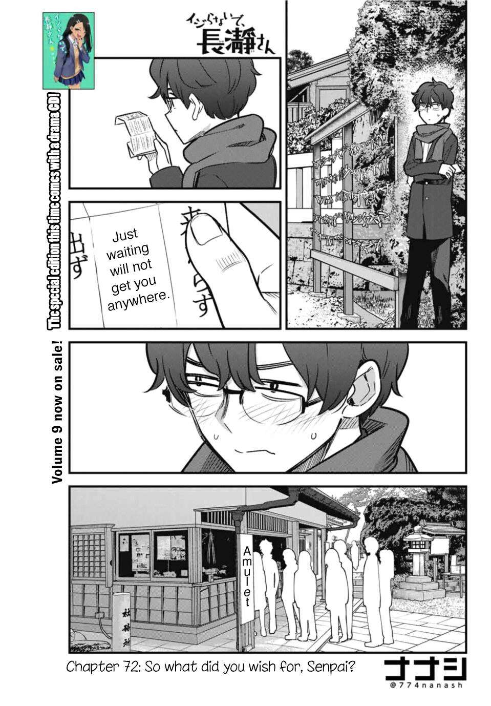 Don't Toy With Me, Miss Nagatoro Chap 72 - Next Chap 73