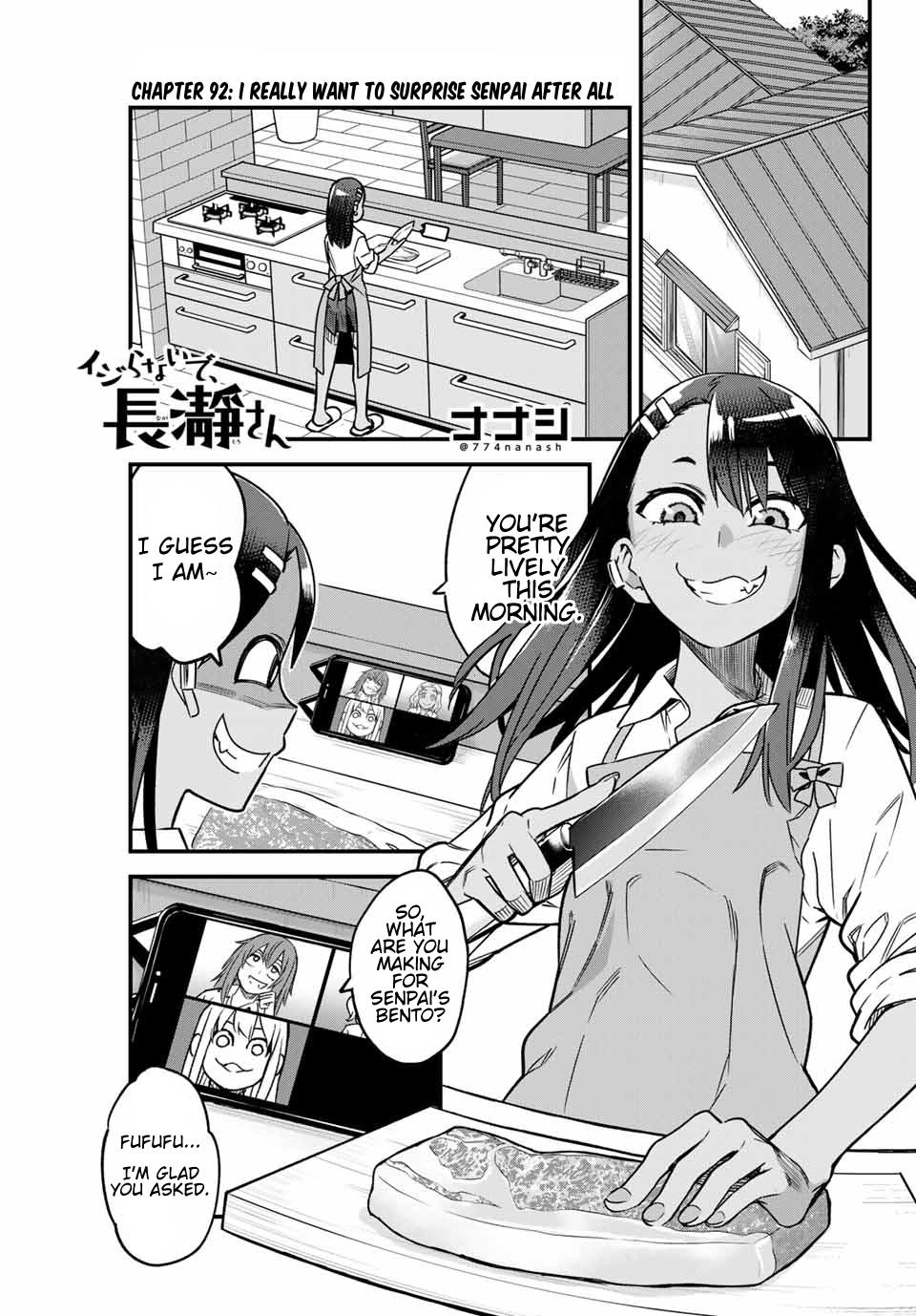 Don't Toy With Me, Miss Nagatoro Chap 92 - Next Chap 93
