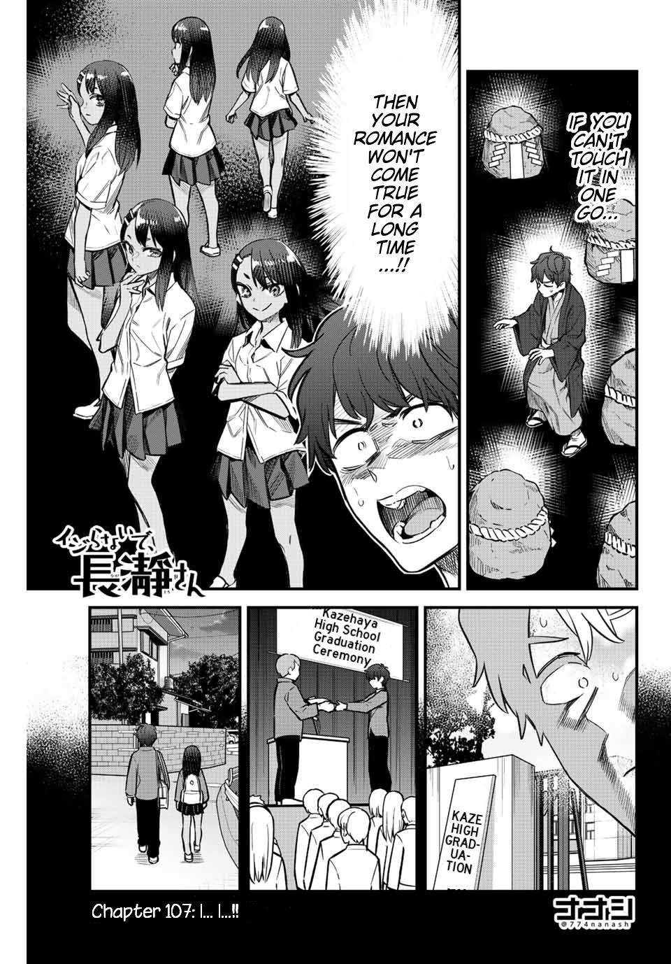 Don't Toy With Me, Miss Nagatoro Chap 107 - Next Chap 108