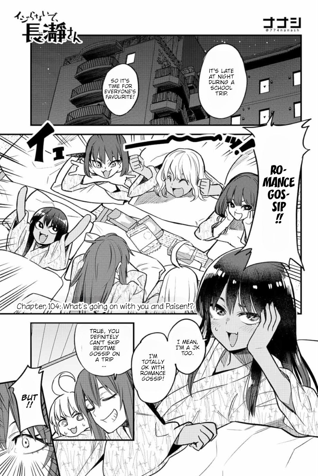 Don't Toy With Me, Miss Nagatoro Chap 104 - Next Chap 105