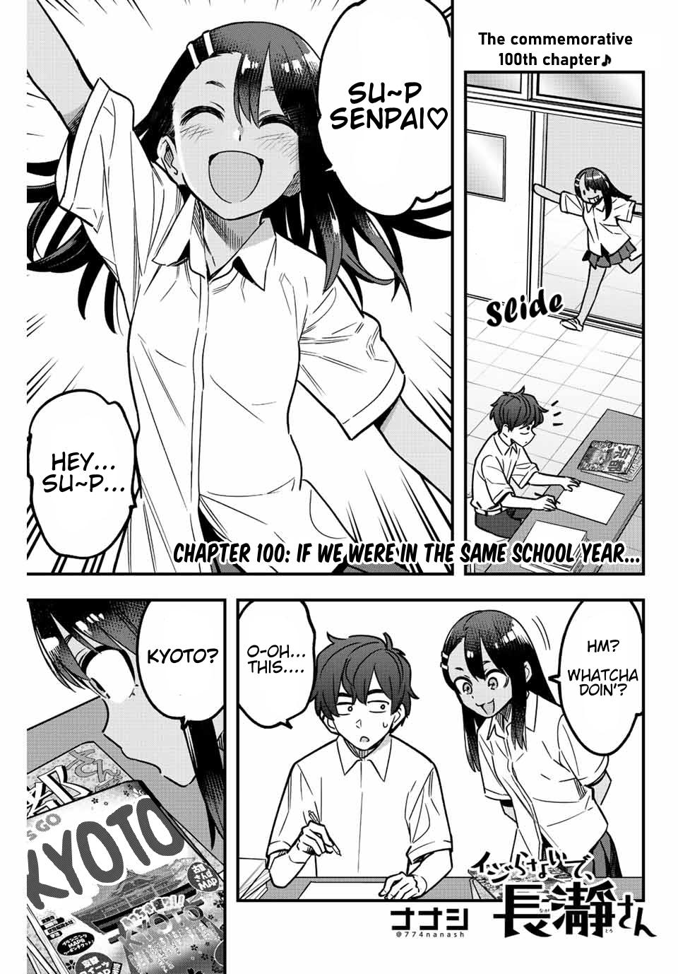 Don't Toy With Me, Miss Nagatoro Chap 100 - Next Chap 101