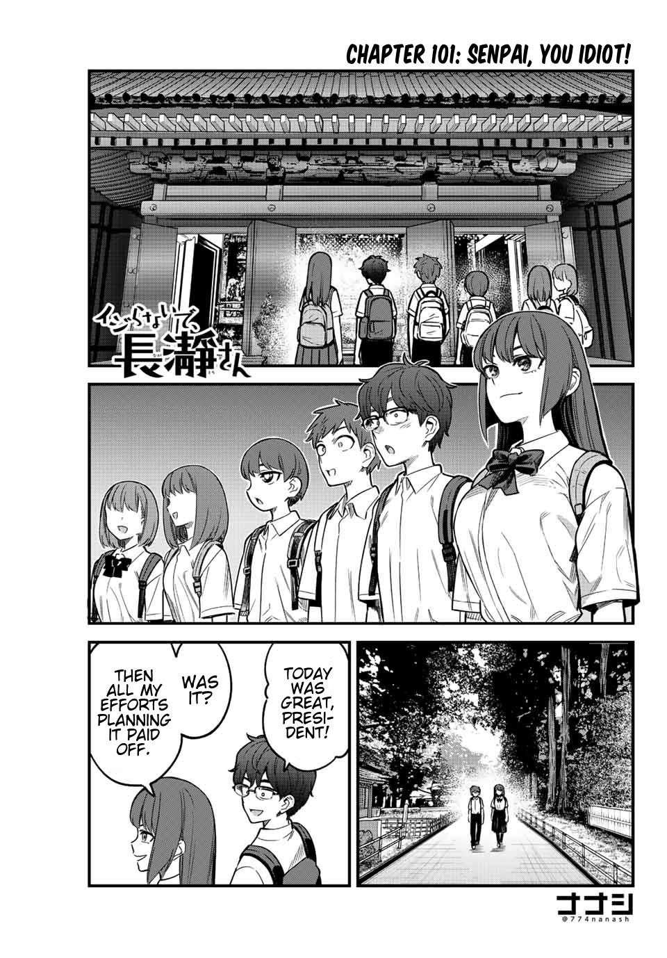 Don't Toy With Me, Miss Nagatoro Chap 101 - Next Chap 102