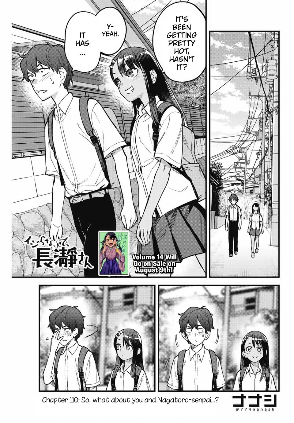 Don't Toy With Me, Miss Nagatoro Chap 110 - Next Chap 111