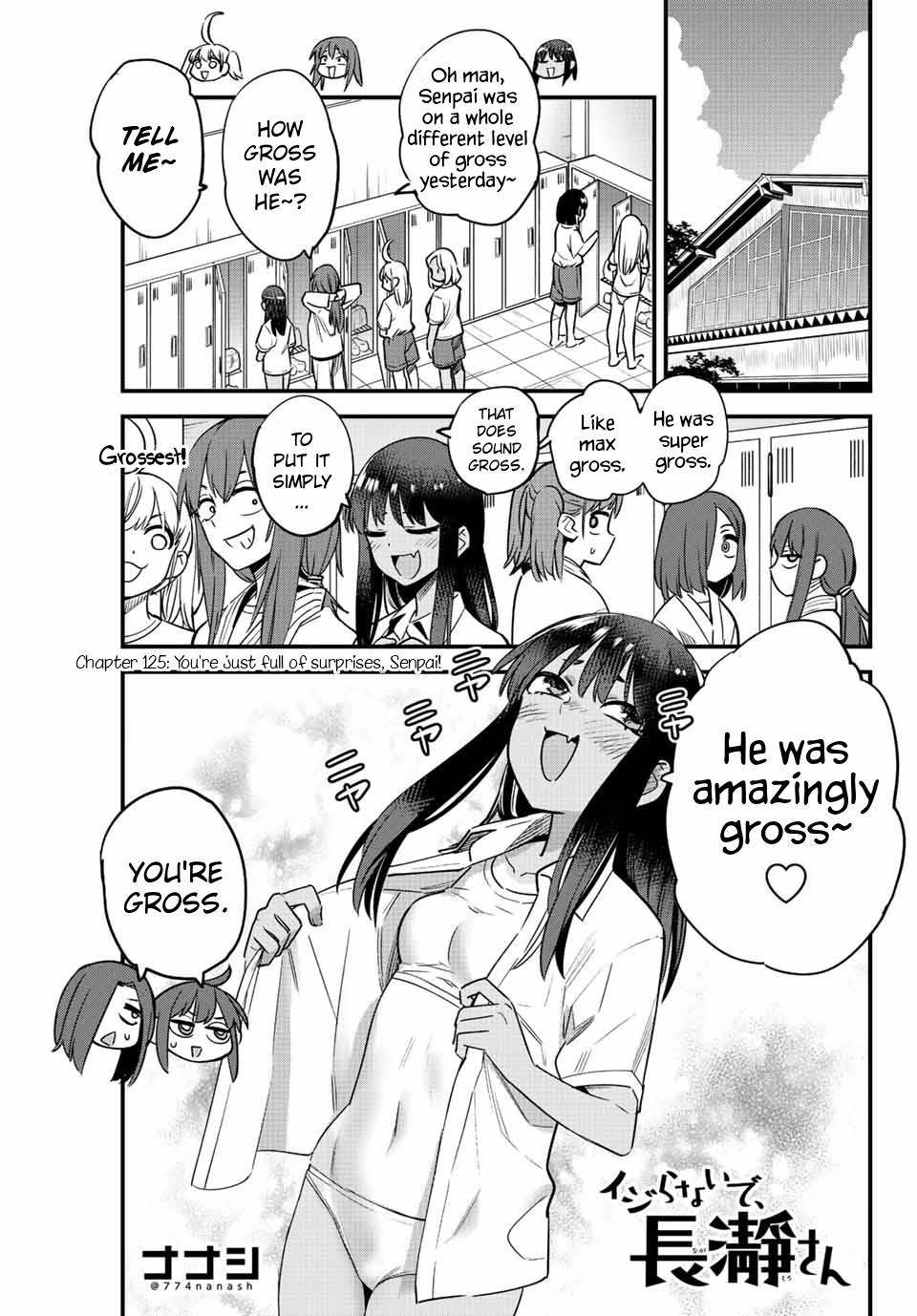 Don't Toy With Me, Miss Nagatoro Chap 125 - Next Chap 126