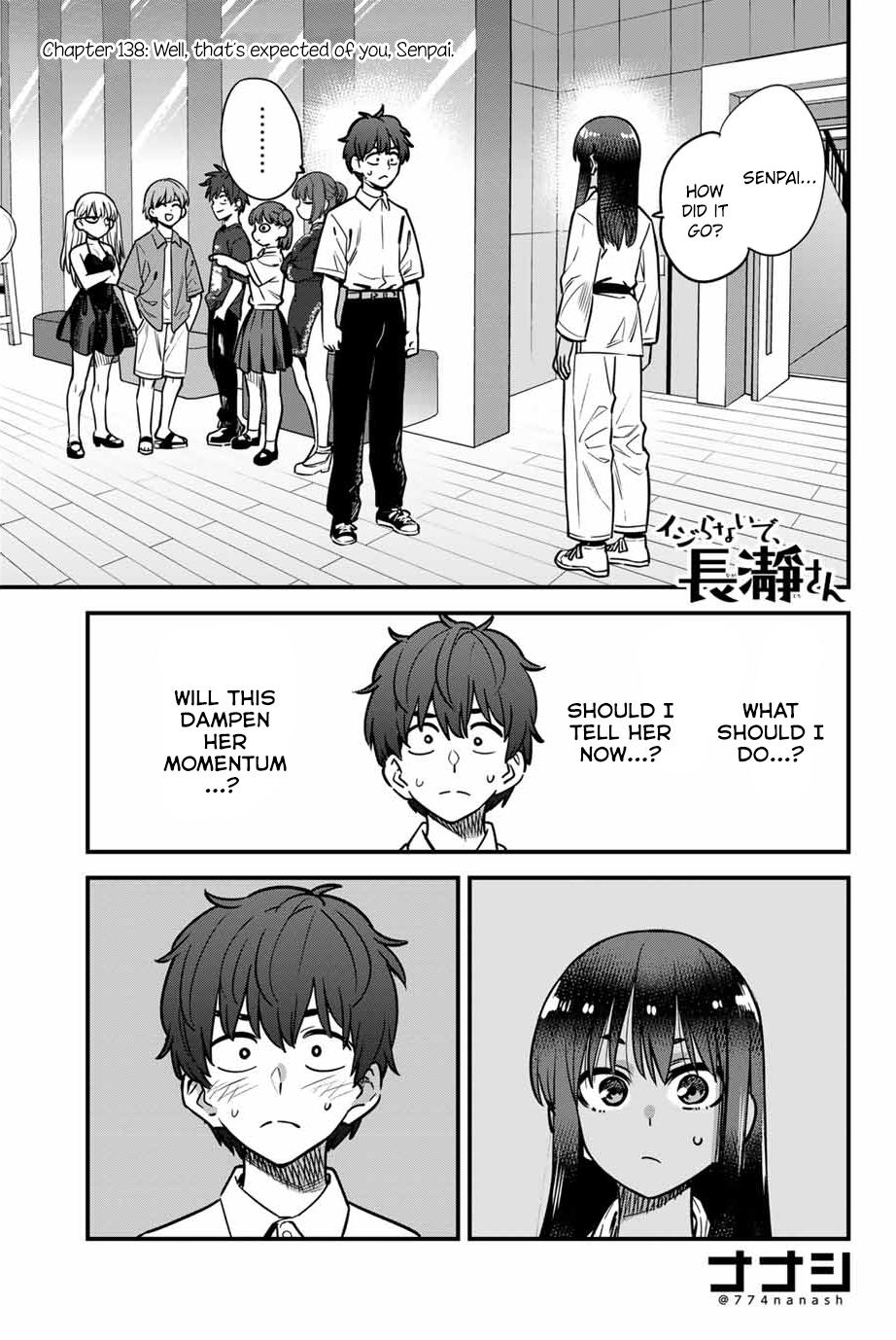 Don't Toy With Me, Miss Nagatoro Chap 138 - Next Chap 139