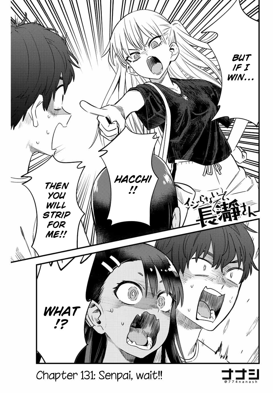 Don't Toy With Me, Miss Nagatoro Chap 131 - Next Chap 132