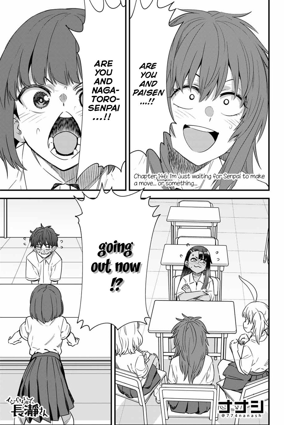 Don't Toy With Me, Miss Nagatoro Chap 146 - Next Chap 147