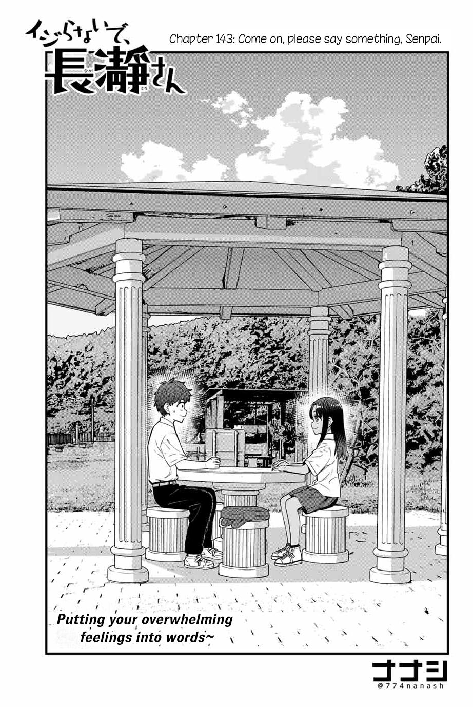 Don't Toy With Me, Miss Nagatoro Chap 143 - Next Chap 144