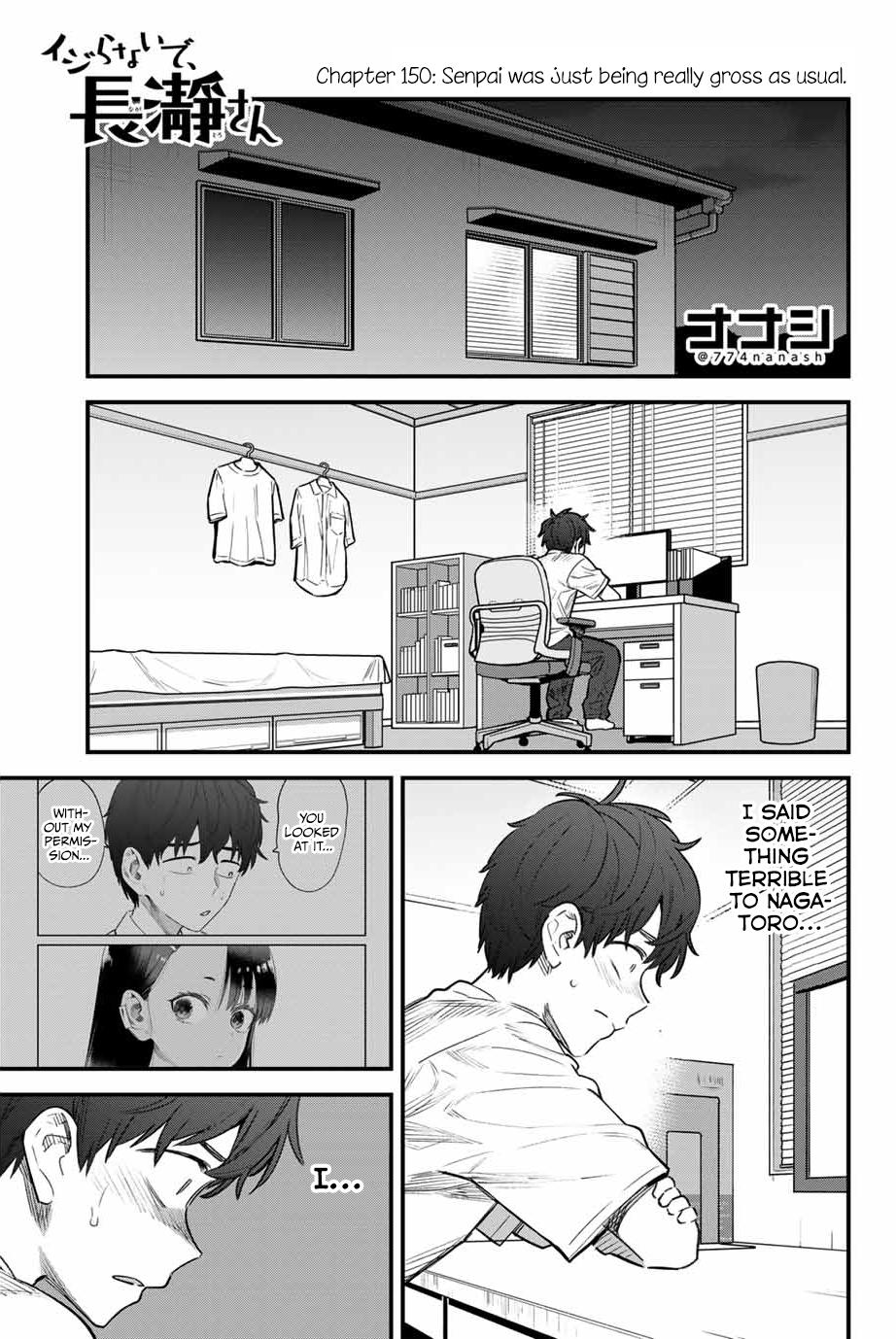 Don't Toy With Me, Miss Nagatoro Chap 150 - Next Chap 151