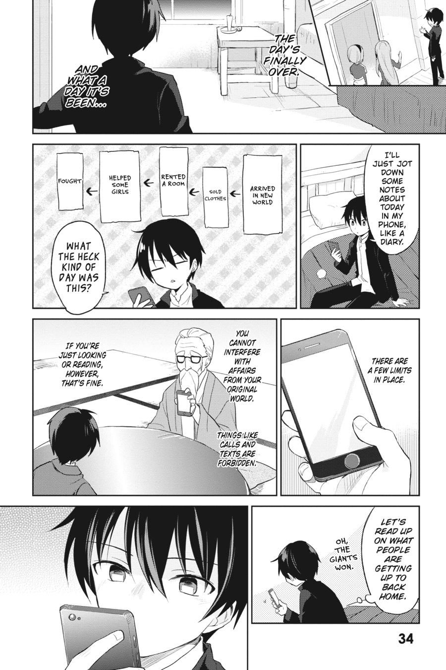 Isekai wa Smartphone to Tomo ni. Chap 1 - Next Chap 2