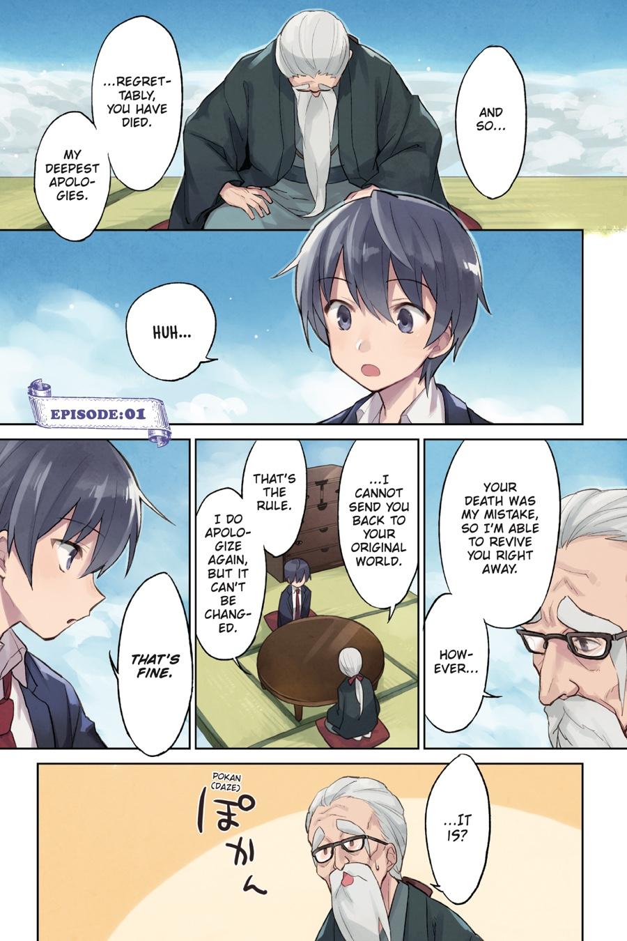 Isekai wa Smartphone to Tomo ni. Chap 1 - Next Chap 2