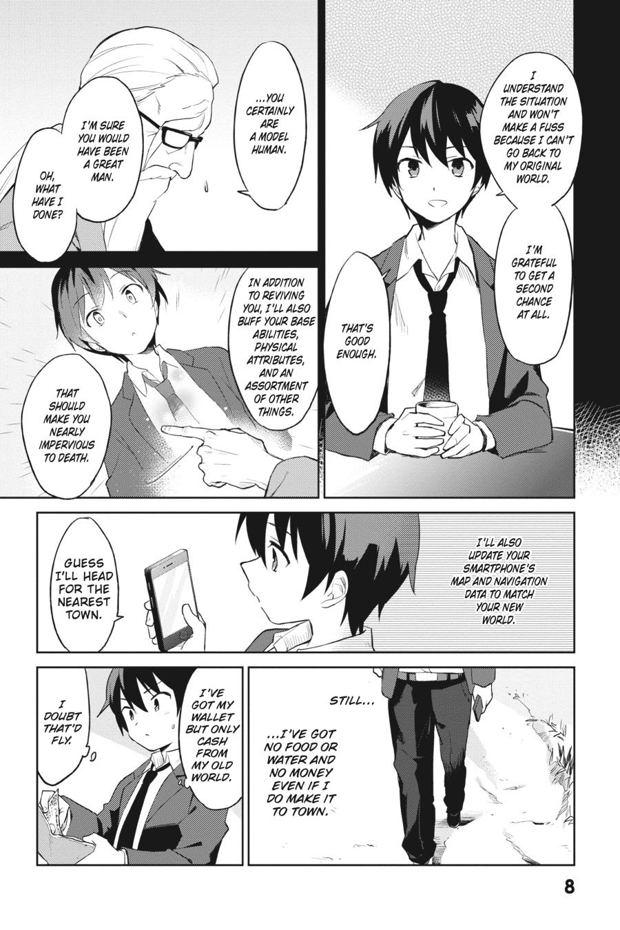 Isekai wa Smartphone to Tomo ni. Chap 1 - Next Chap 2