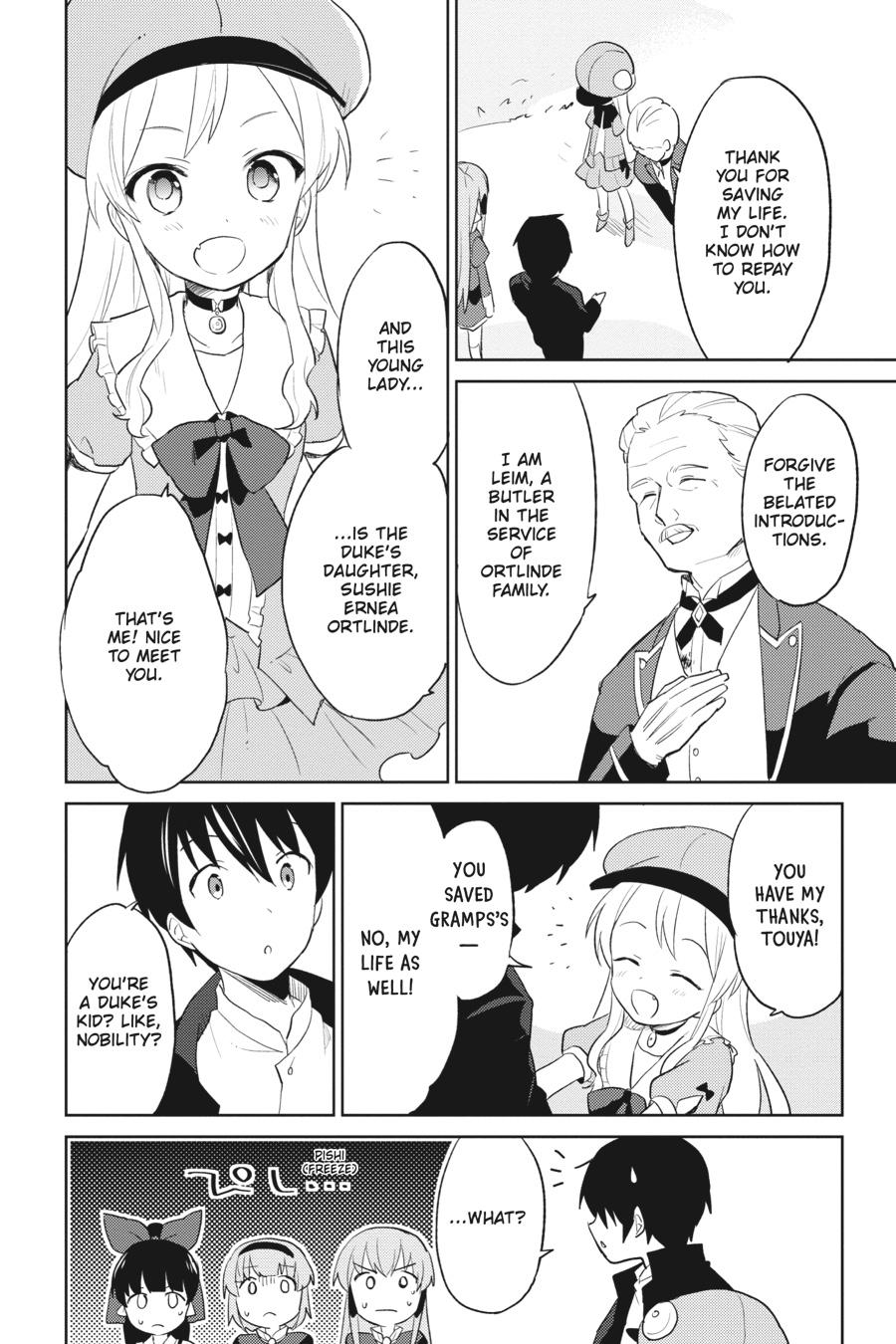 Isekai wa Smartphone to Tomo ni. Chap 3 - Next Chap 4