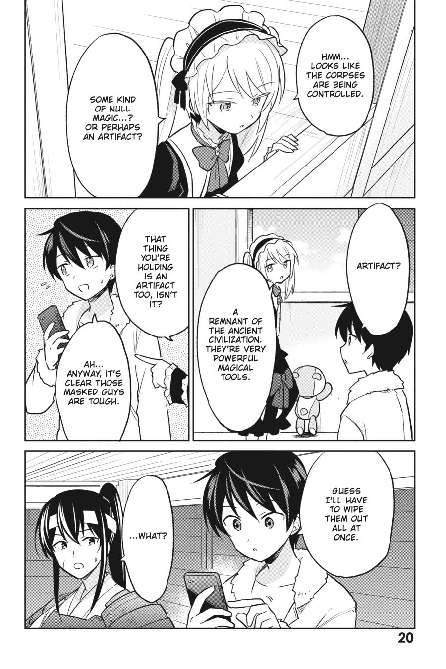 Isekai wa Smartphone to Tomo ni. Chap 25 - Next Chap 26