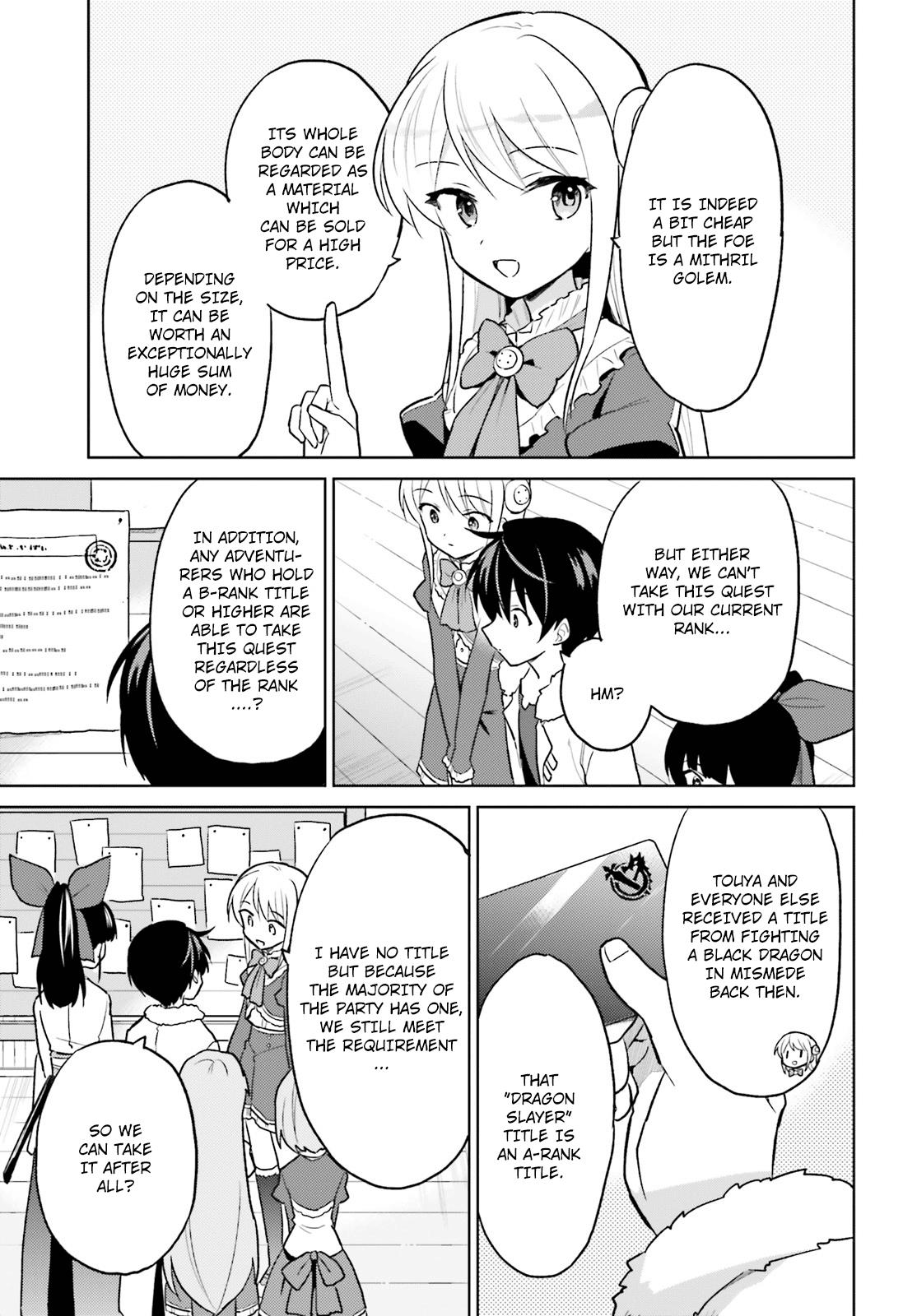 Isekai wa Smartphone to Tomo ni. Chap 34 - Next Chap 35